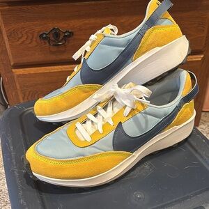 Nike Blue and Yellow Sneakers